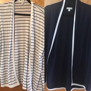 TWO Medium Charming Charlie Cardigans